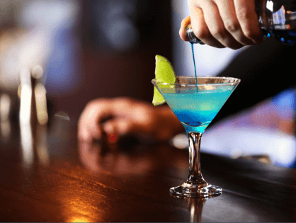 Card Web Cocktail Bar